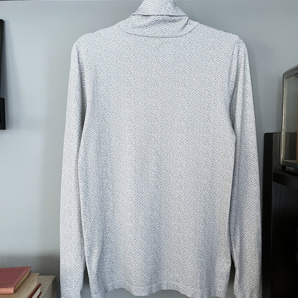 Athleta Flurry Peak Turtleneck Top (Gray) L - Picture 4 of 10